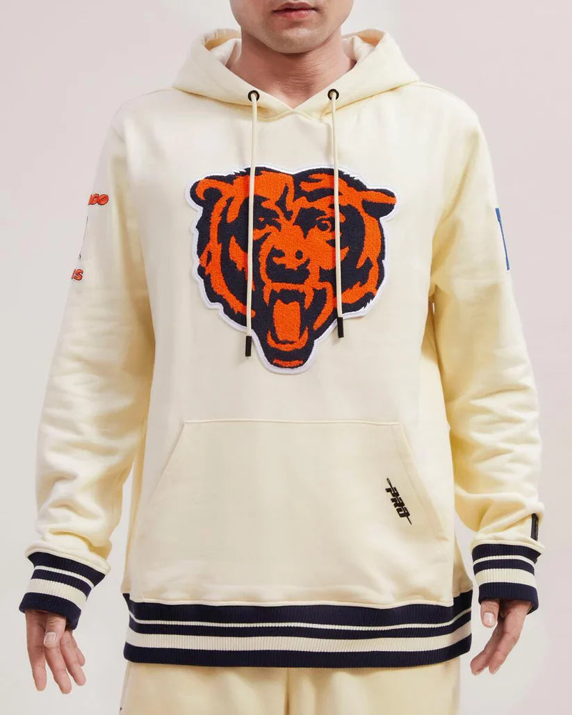 Chicago Bears Pro Standard Cream Neutral Hoodie