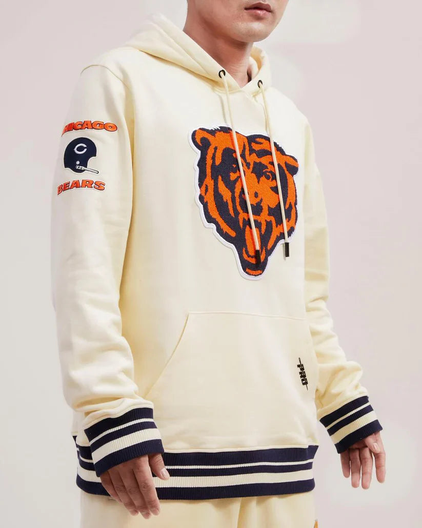 Chicago Bears Pro Standard Cream Neutral Hoodie
