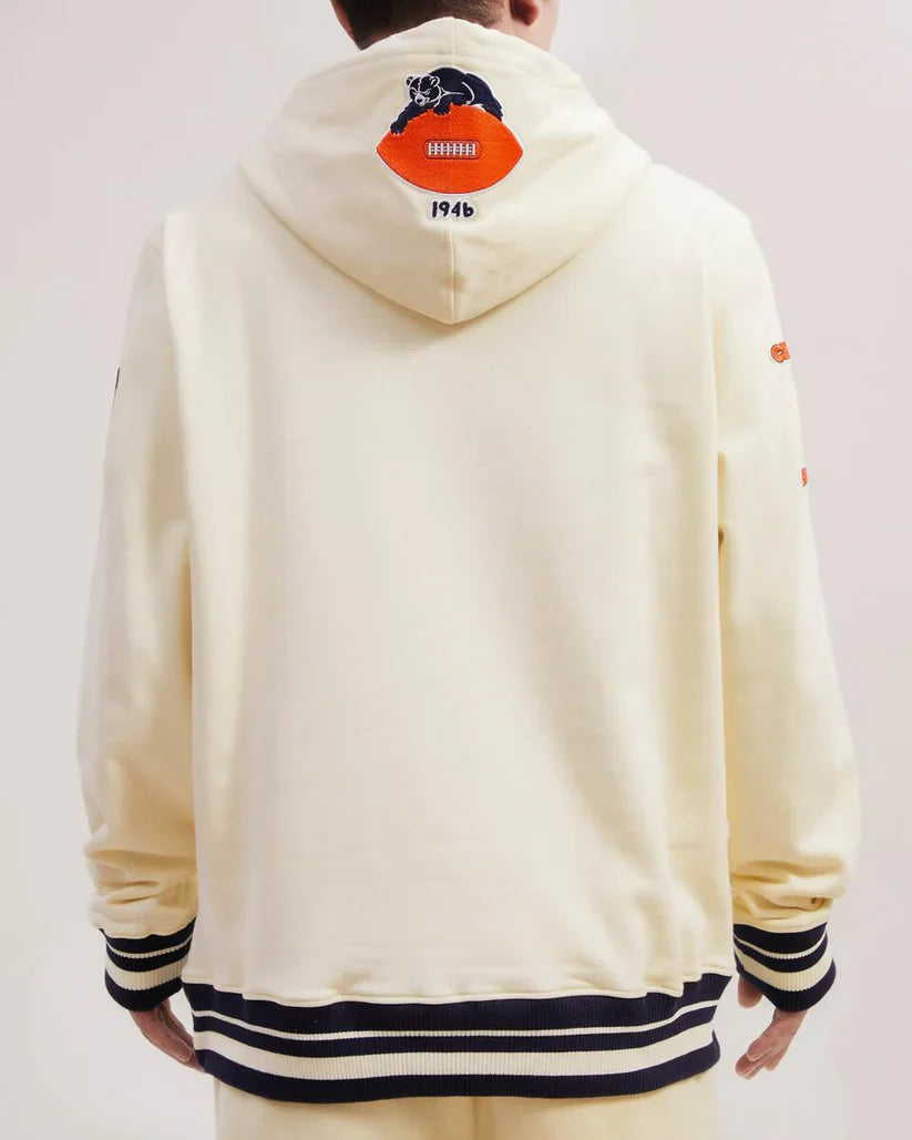 Chicago Bears Pro Standard Cream Neutral Hoodie