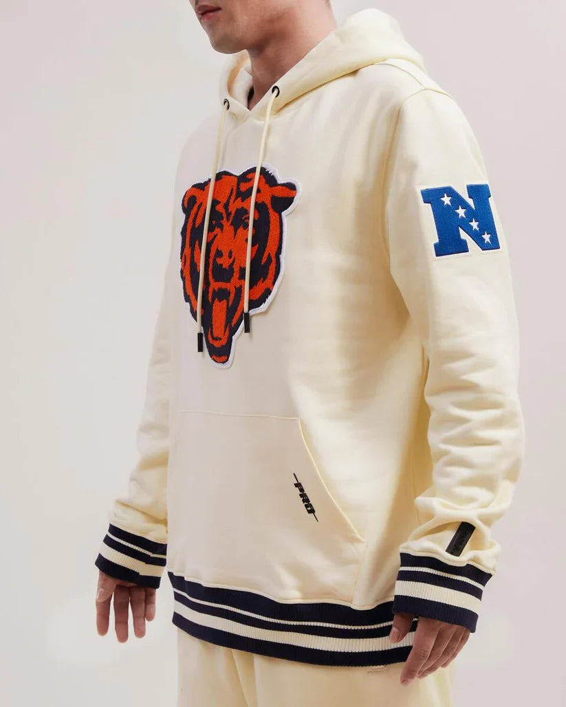 Chicago Bears Pro Standard Cream Neutral Hoodie