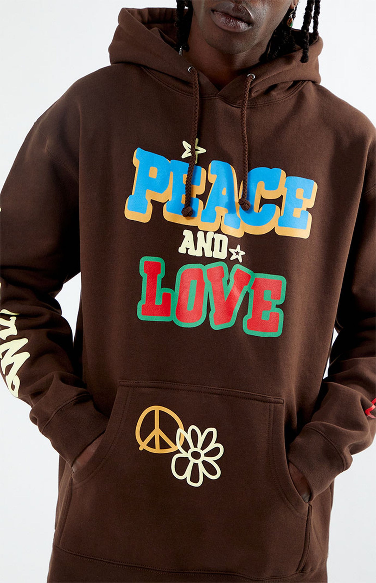 Peace And Love Hoodie