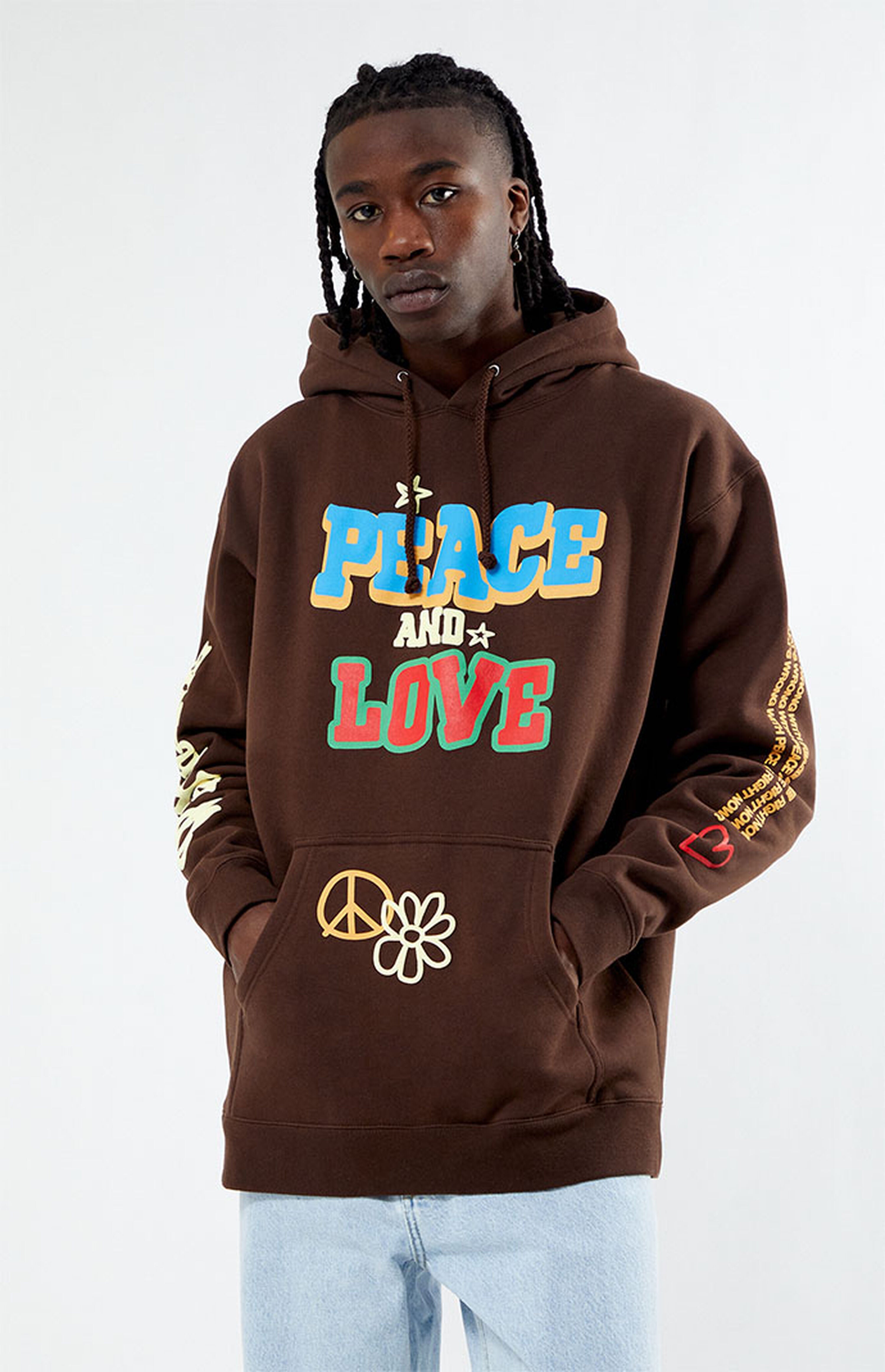 Peace And Love Hoodie