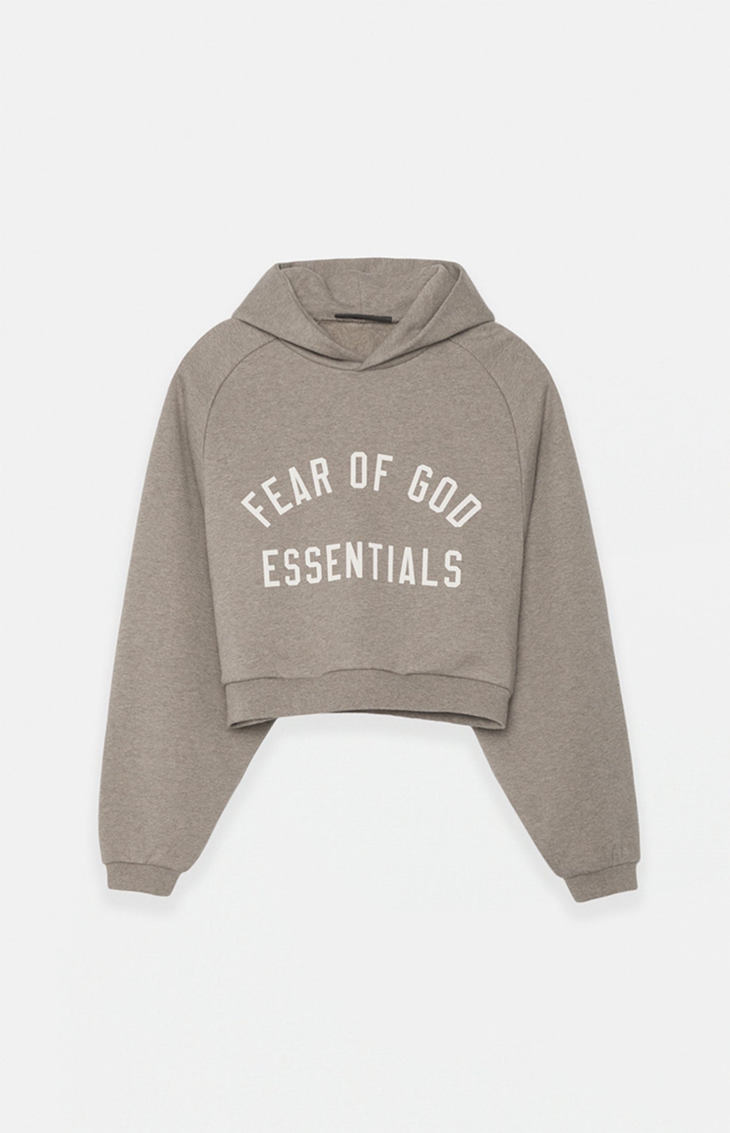 Cropped Essentials Hoodie