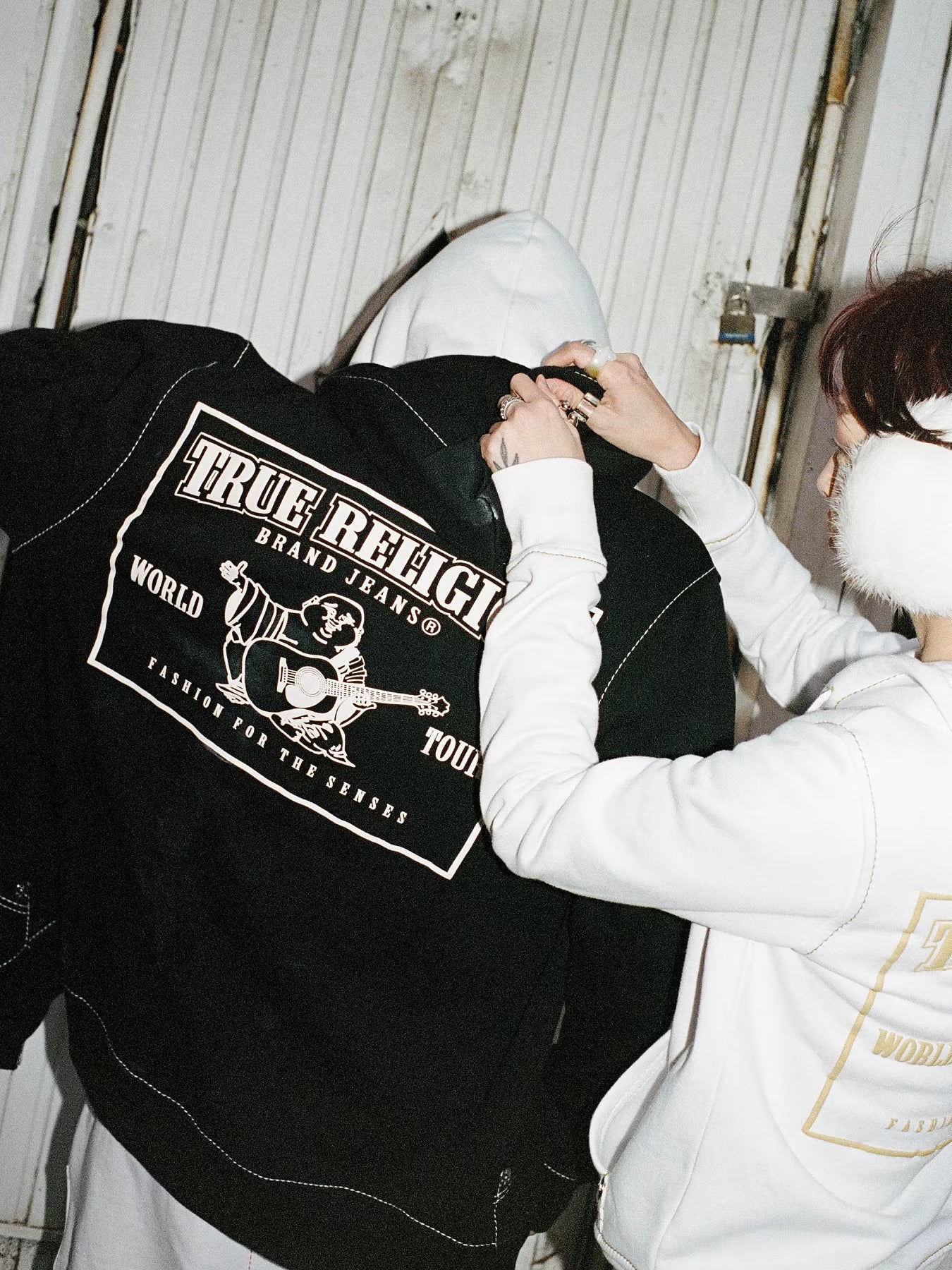 True Religion Big-T Full-Zip Hoodie – Recreated Edition