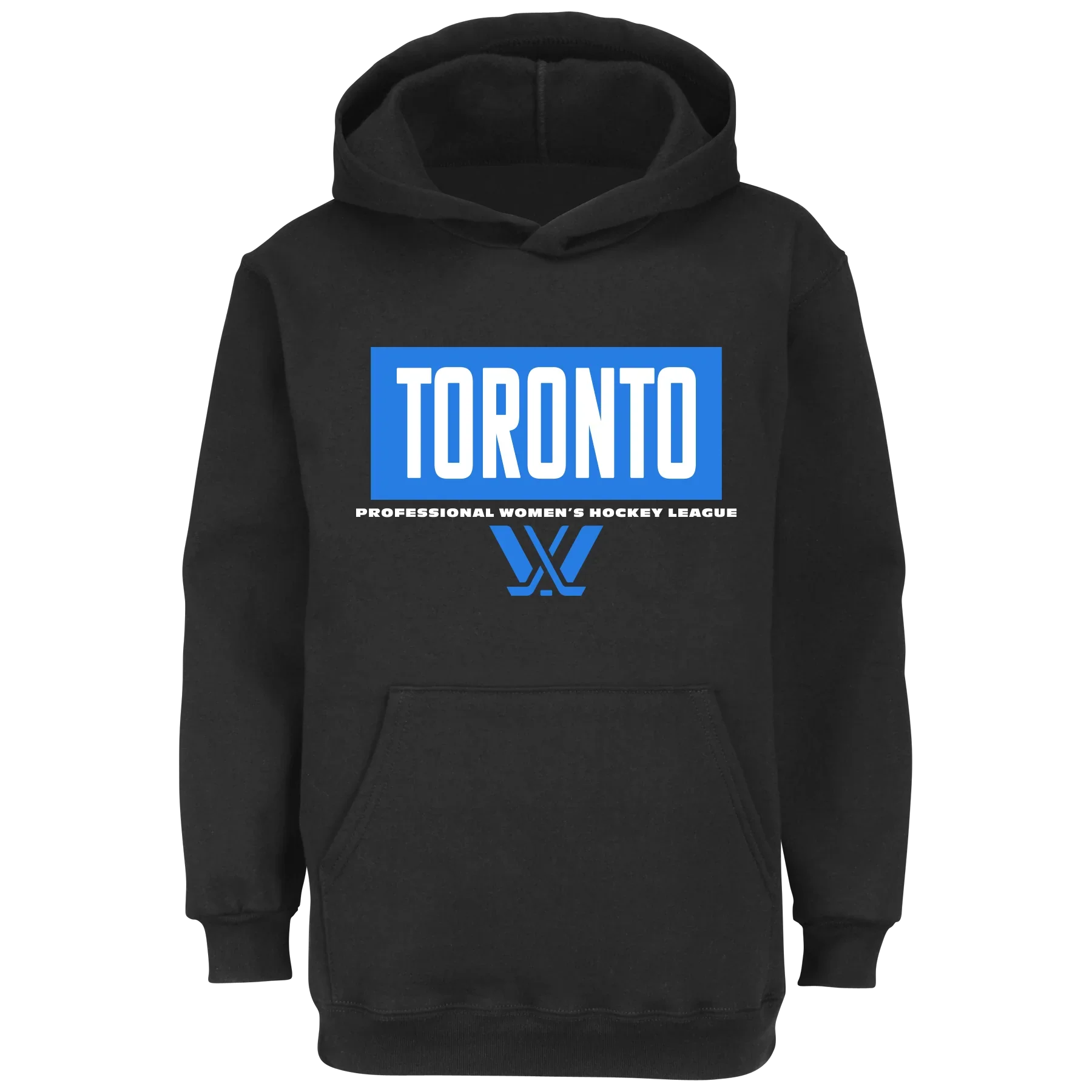 Toronto PWHL Black Pullover Hoodie