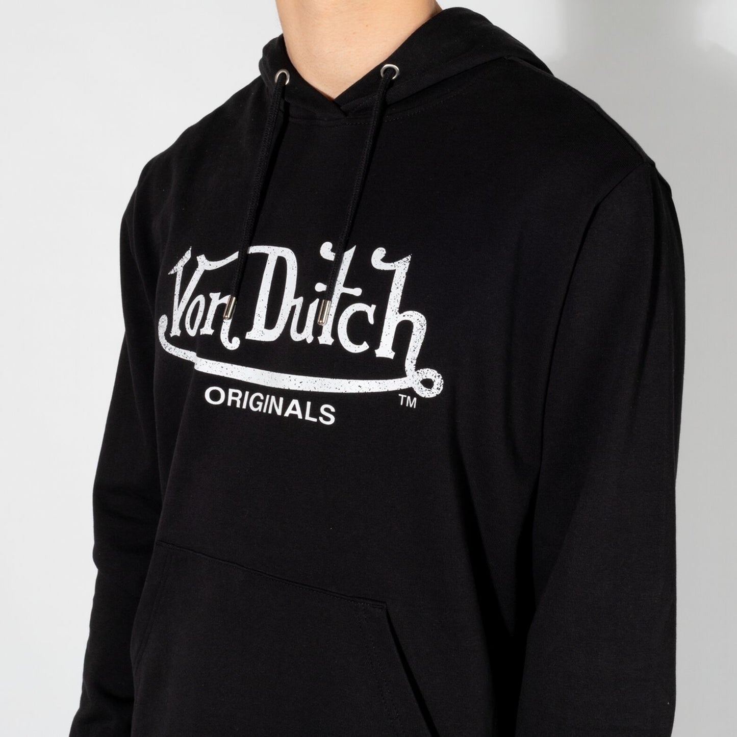 Von Dutch Originals Black Pullover Hoodie