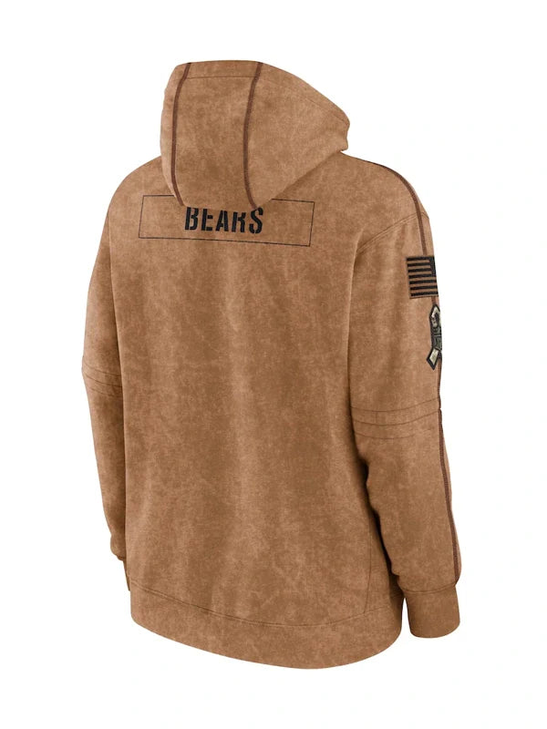 2023 Chicago Bears Salute To Service Hoodie