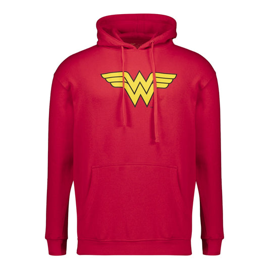 Wonder Woman Logo Yellow Zip-Up Hoodie