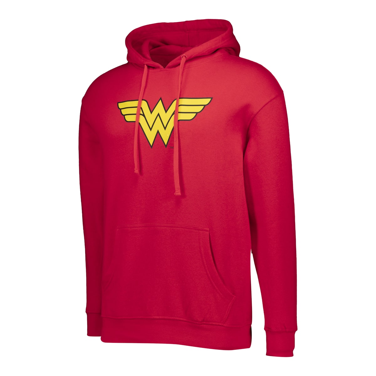 Wonder Woman Logo Yellow Zip-Up Hoodie