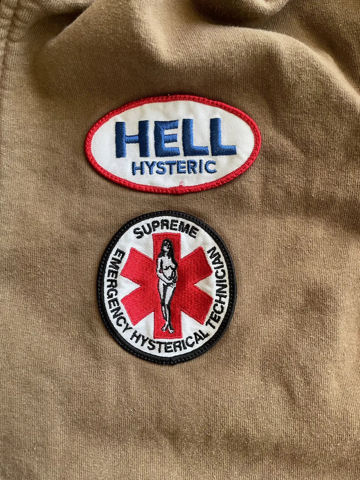 Supreme Hysteric Glamour Fuck Hand Skeleton Hoodie