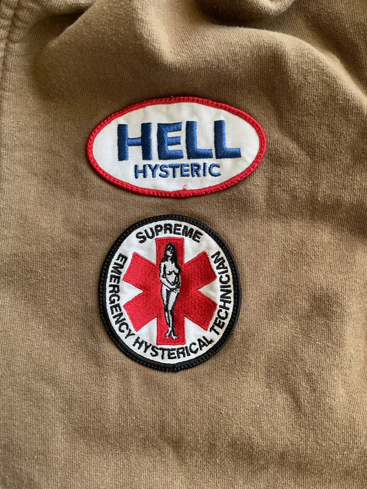 Supreme Hysteric Glamour Fuck Hand Skeleton Hoodie