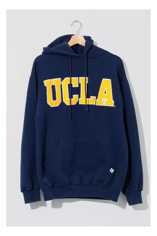 Vintage 1990s UCLA Spell Out Russell Athletic Hoodie – Recreated Edition
