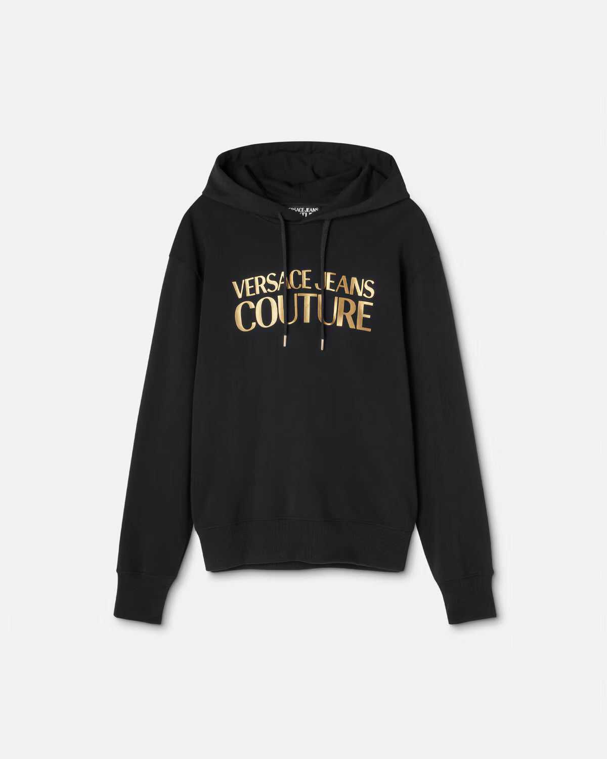 Versace Jeans Couture Black Zipper Hoodie – Recreated Edition