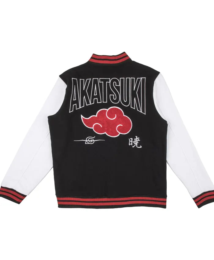 Akatsuki Varsity Letterman Jacket  - Recreated