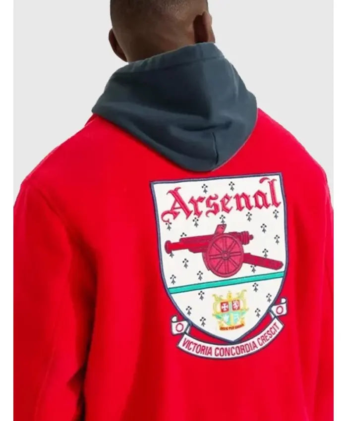 Arsenal Essentials Varsity Jacket  - Recreated