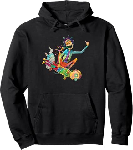 Rick and Morty Pullover Hoodie