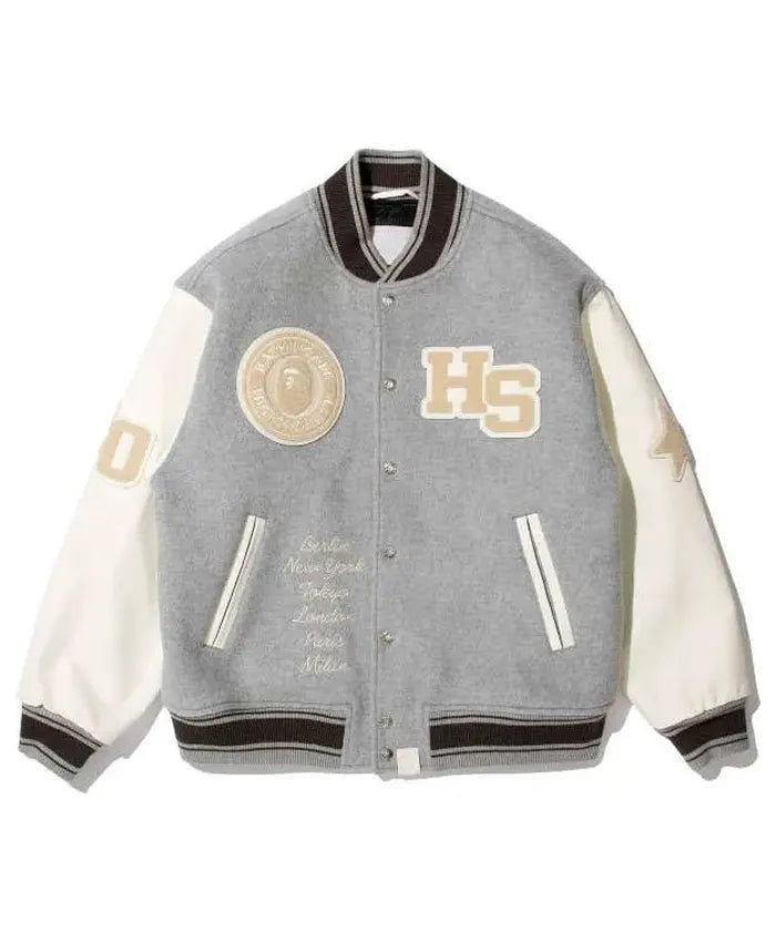 Bape x Highsnobiety Varsity Jacket  - Recreated