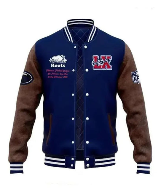 Bowl LX 2026 Heritage Varsity Jacket  - Recreated