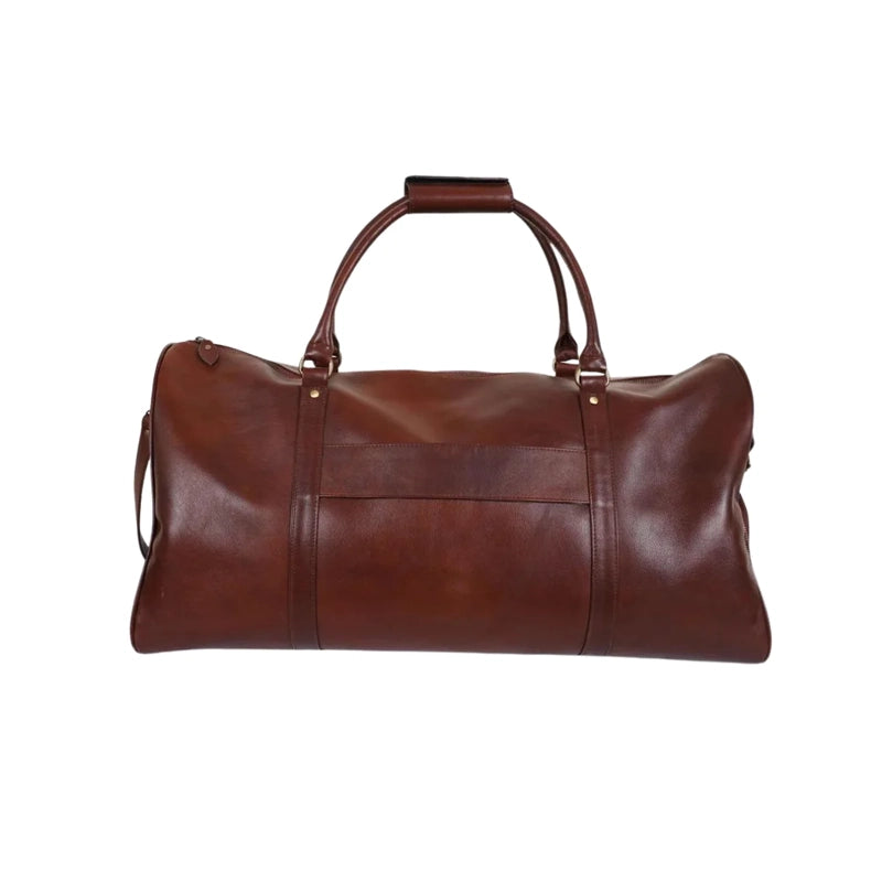 Men’s Handmade Leather Brown Duffle Bag