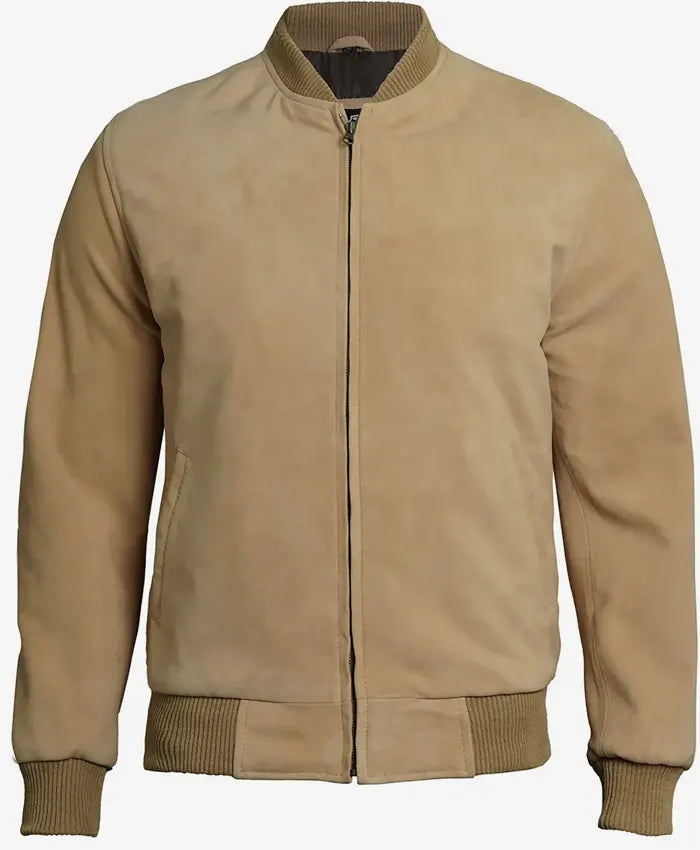 Camel Bomber Jacket  - Recreated