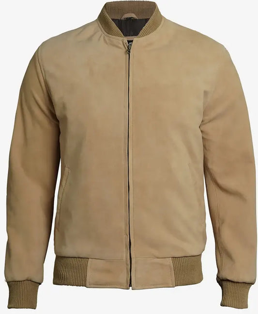 Camel Bomber Jacket  - Recreated