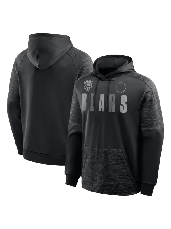 Chicago Bears Black Chip Shot Hoodie