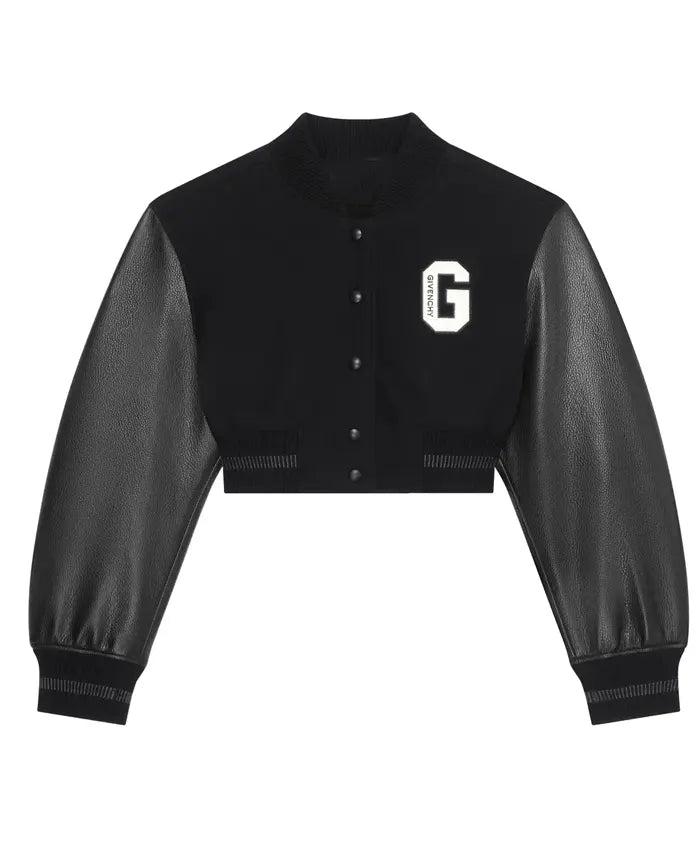 Chrishell Stause Selling Sunset Black Cropped Jacket  - Recreated