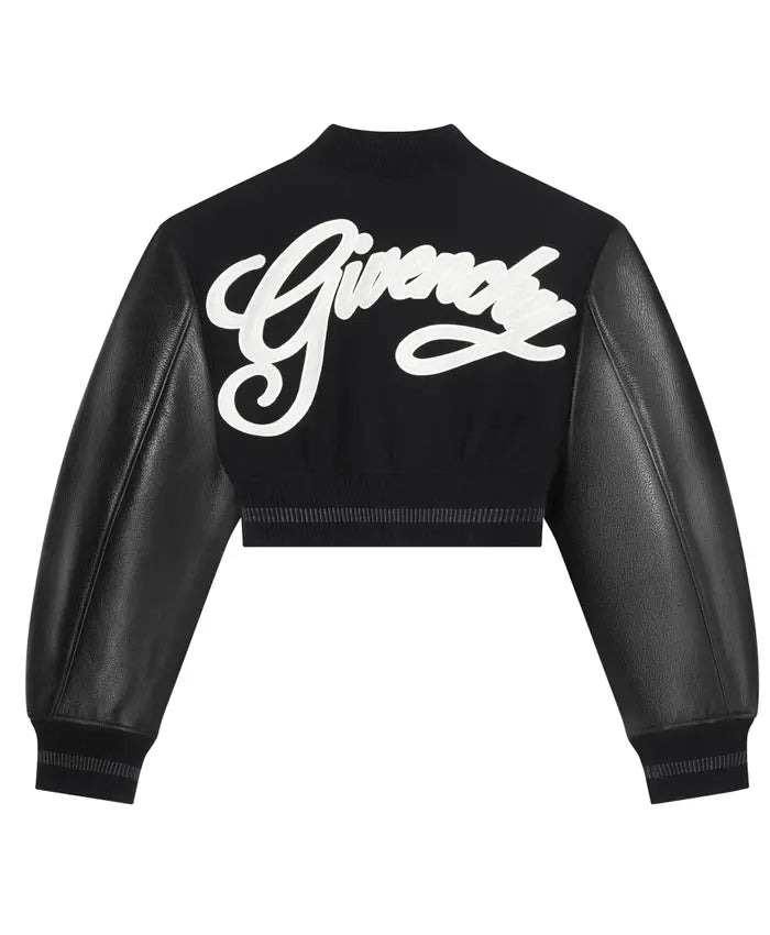 Chrishell Stause Selling Sunset Black Cropped Jacket  - Recreated