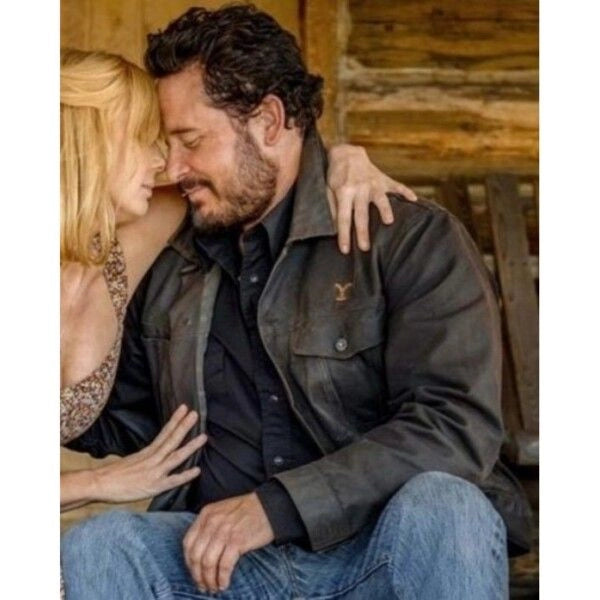 Rip Wheeler Yellowstone Season 4 Leather Jacket