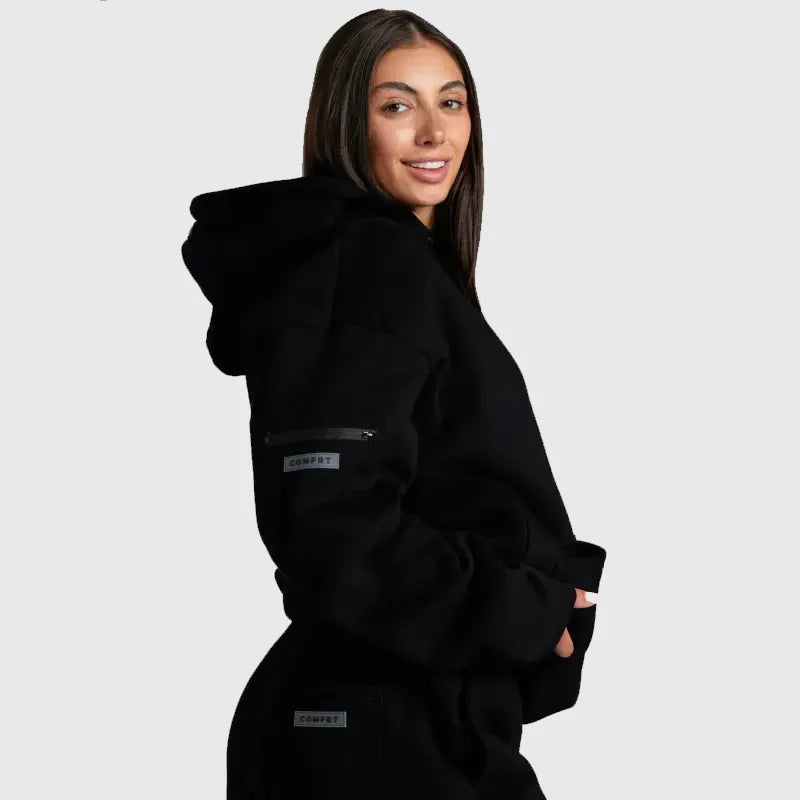 Comfort Airplane Mode Travel Hoodie