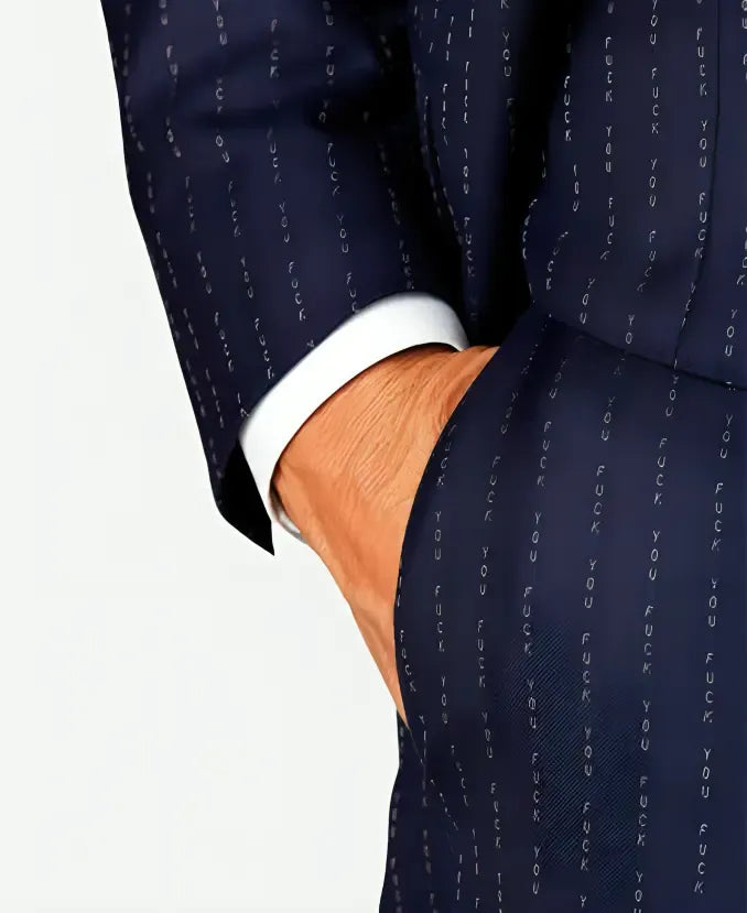 Conor McGregor Fuck You Suit