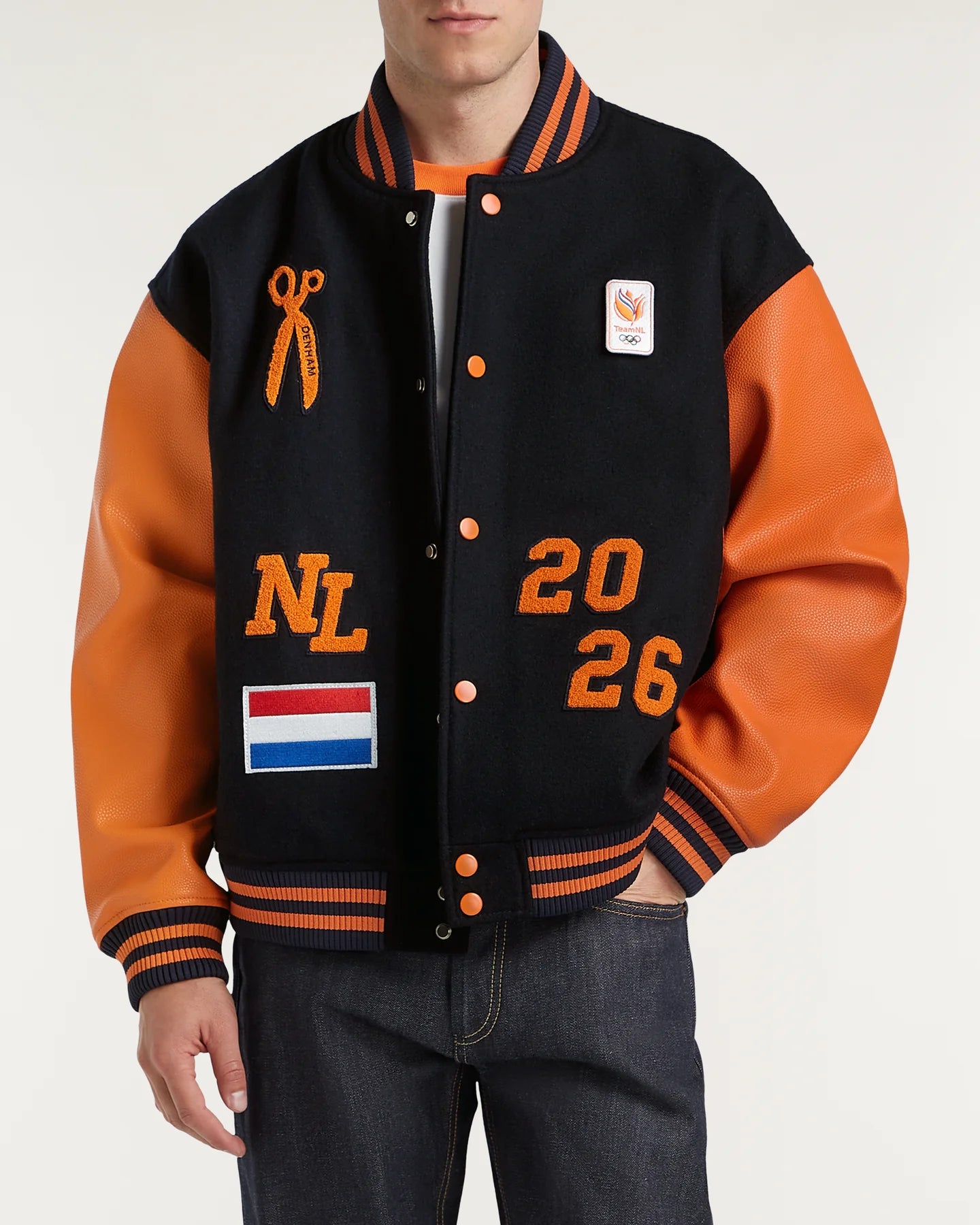 Denham Team NL Varsity Jacket  - Recreated