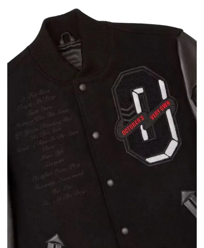 Drake OVO Varsity Jacket  - Recreated