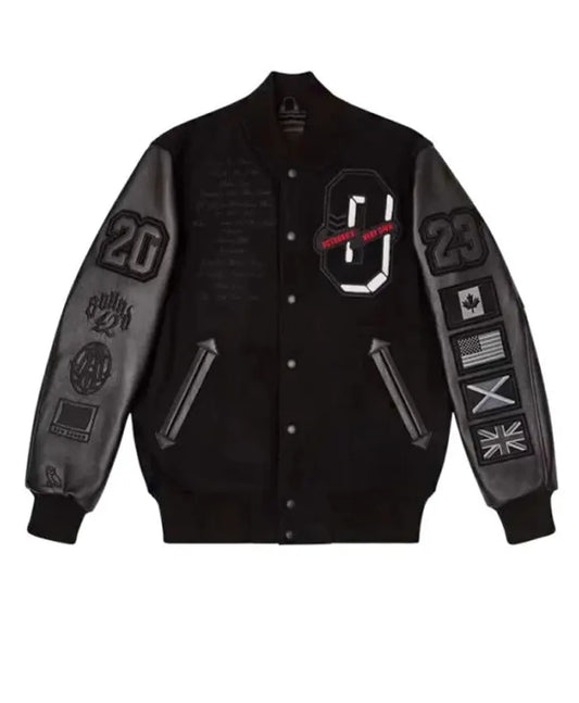 Drake OVO Varsity Jacket  - Recreated