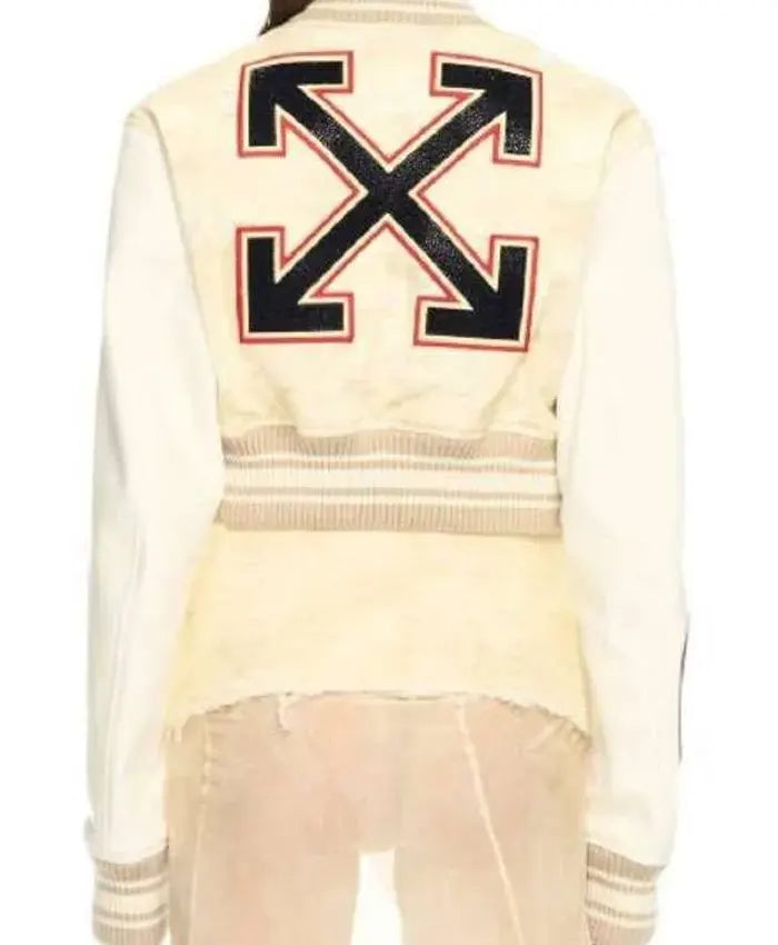 Rita Ora Elvis Duran Show Varsity Jacket  - Recreated