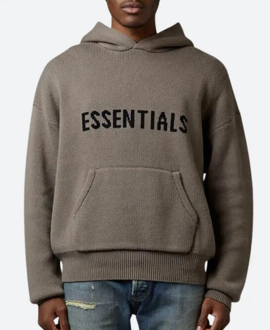 Essentials Knit Hoodie