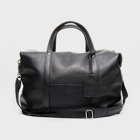 Handmade Leather Duffle Travel Bag