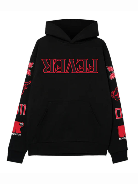 Indiana Fever WNBA x Round21 Stranger Things Parallel Hoodie