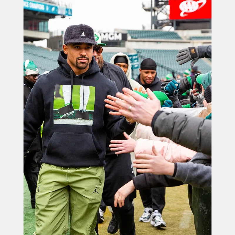 Jalen Hurts Super Bowl LIX Arrivals Hoodie