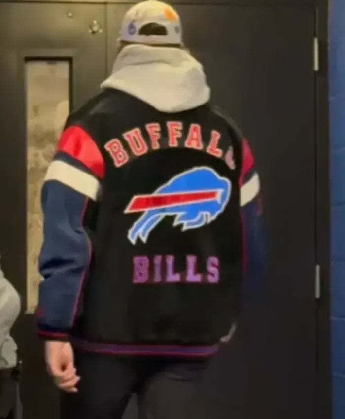 Josh Allen Buffalo Bills Bomber Jacket  - Recreated