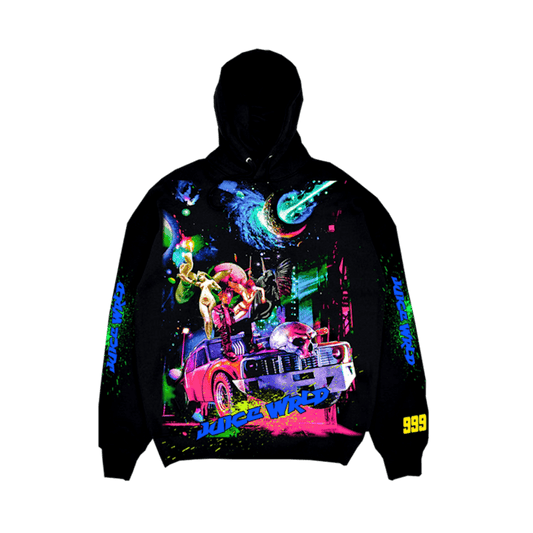 Vlone x Juice WRLD Fighting Demons White Hoodie