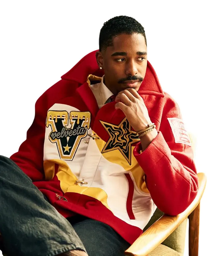 Kevin Leonel X Velveeta Varsity Jacket  - Recreated