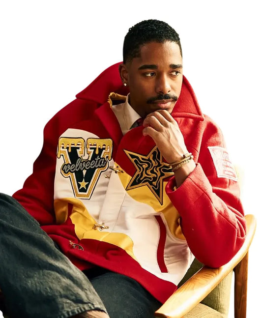 Kevin Leonel X Velveeta Varsity Jacket  - Recreated