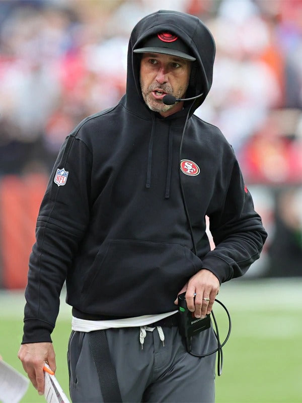 Kyle Shanahan 49ers Black Hoodie