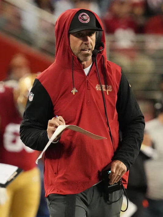 Kyle Shanahan San Francisco 49ers Sideline Hoodie
