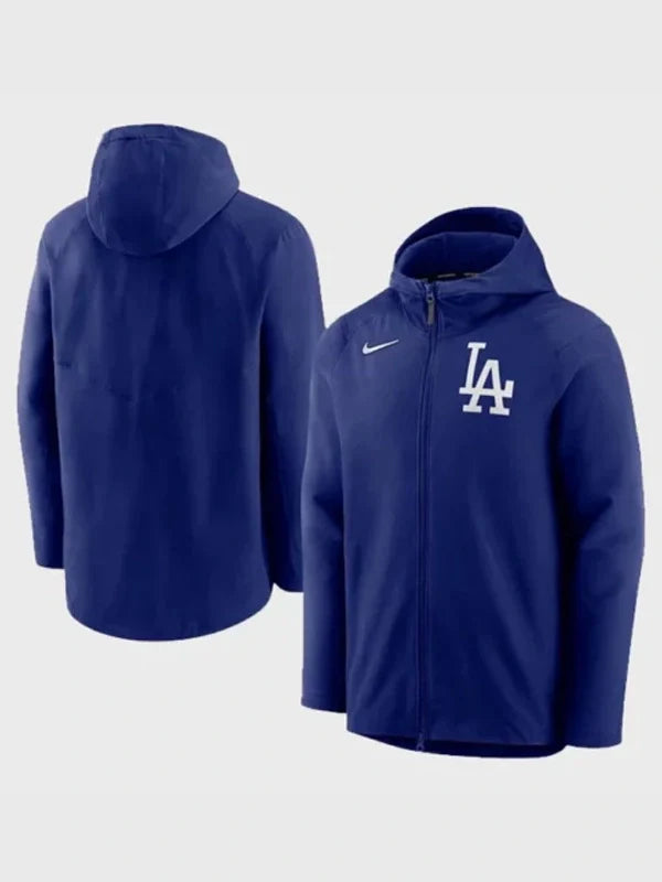 LA Dodgers Zip-Up Hoodie Jacket