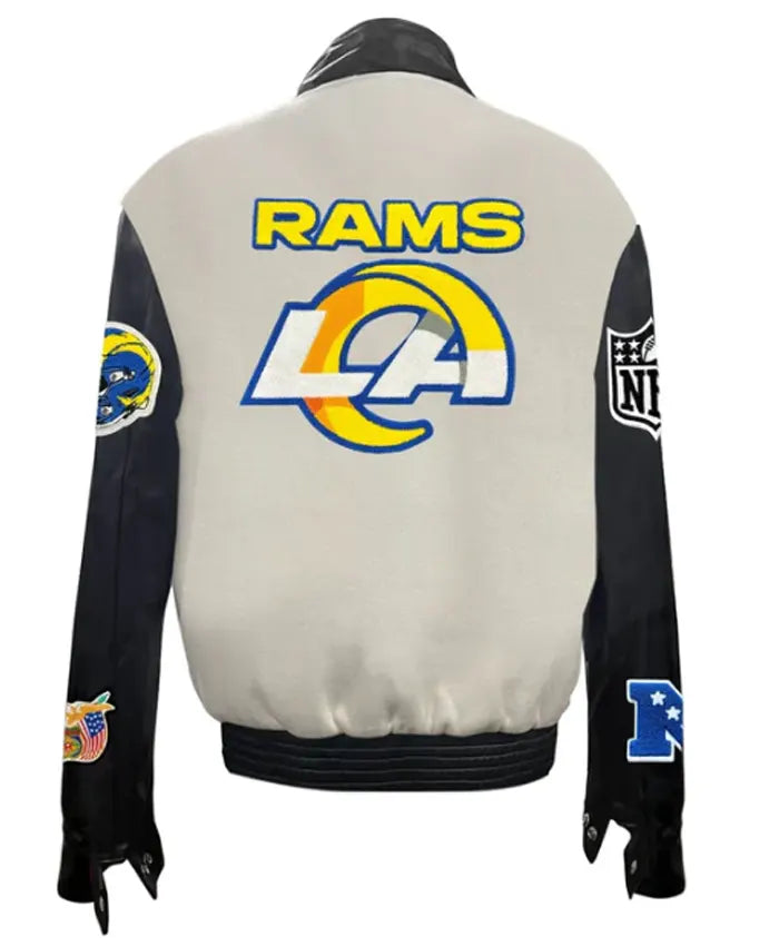 LOS ANGELES RAMS VARSITY JACKET  - Recreated