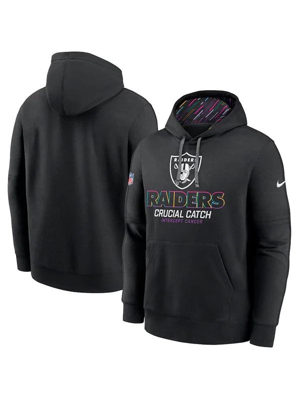 Las Vegas Raiders Crucial Catch Club Hoodie  - Recreated