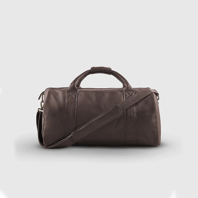 Leather Duffle Bag Mens