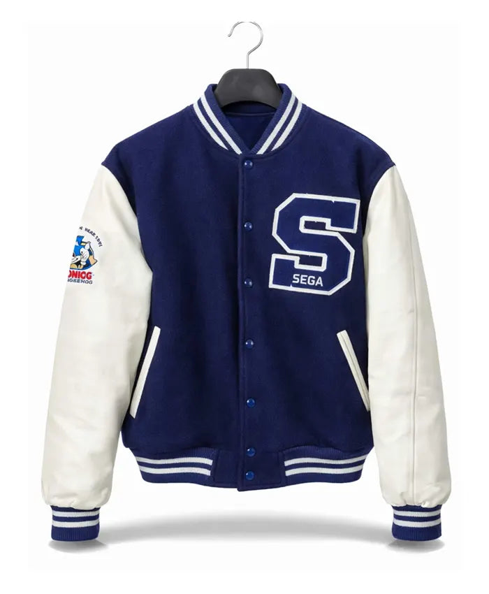 Lil Uzi Vert Sega Varsity Jacket  - Recreated
